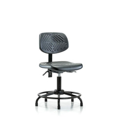 Task Chair: Polyurethane, Black