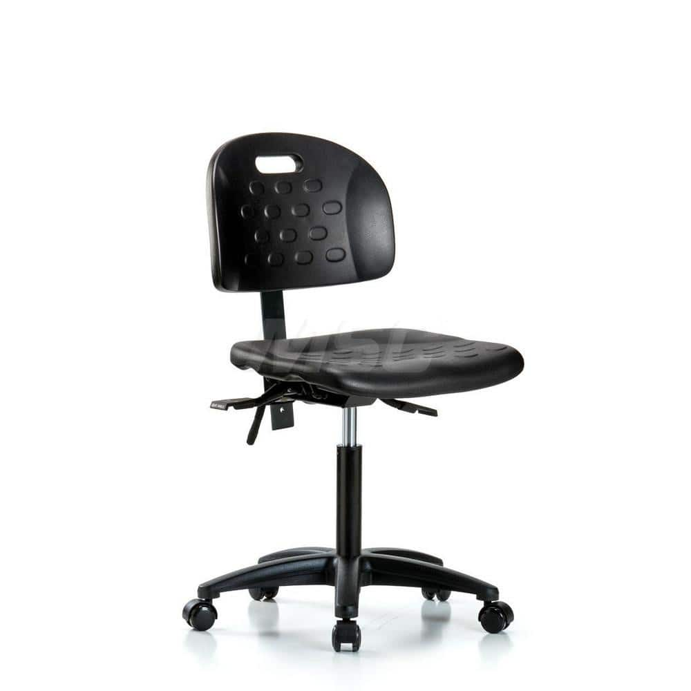 Task Chair: Polyurethane, Black