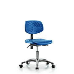 Task Chair: Polyurethane, Blue