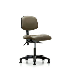 Task Chair: Vinyl, Taupe