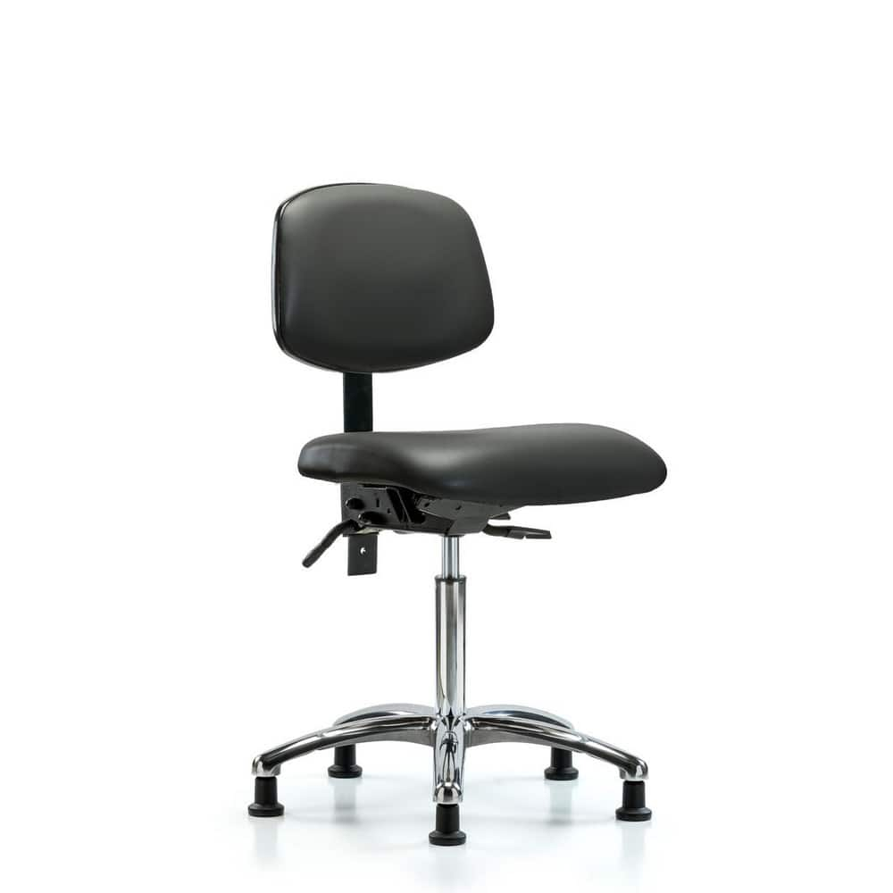 Task Chair: Vinyl, Carbon