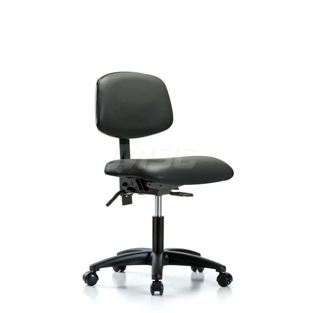 Task Chair: Vinyl, Carbon