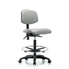 Task Chair: Vinyl, Dove