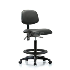 Task Chair: Vinyl, Carbon