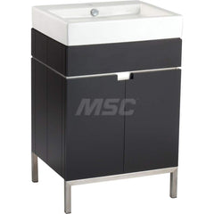 Sinks; Type: Semi-Countertop Sink; Outside Length: 21-1/2; Outside Width: 22; Outside Height: 8-1/4; Inside Length: 15; Inside Width: 19; Depth (Inch): 6-7/8; Number of Compartments: 1.000; Includes Items: Mounting Kit; Semi-Countertop Sink; Material: Fir