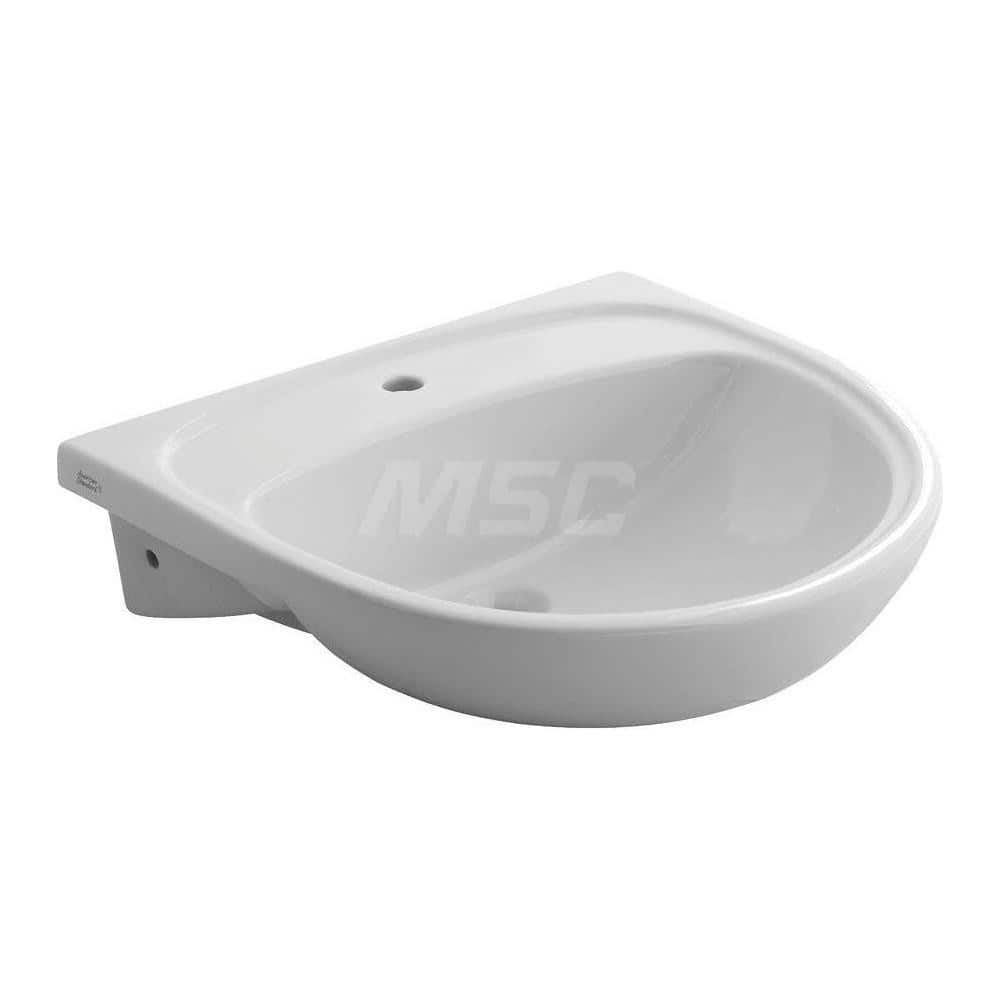 Sinks; Type: Semi-Countertop Sink; Outside Length: 21-1/2; Outside Width: 22; Outside Height: 8-1/4; Inside Length: 15; Inside Width: 19; Depth (Inch): 6-7/8; Number of Compartments: 1.000; Includes Items: Mounting Kit; Semi-Countertop Sink; Material: Fir