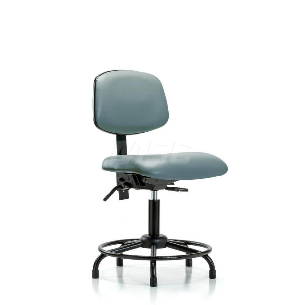 Task Chair: Vinyl, Storm