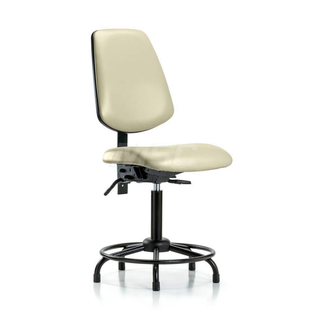 Task Chair: Vinyl, Adobe White