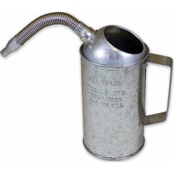 Funnel King - Can & Hand-Held Oilers Type: Measure Pump Material: Steel - All Tool & Supply