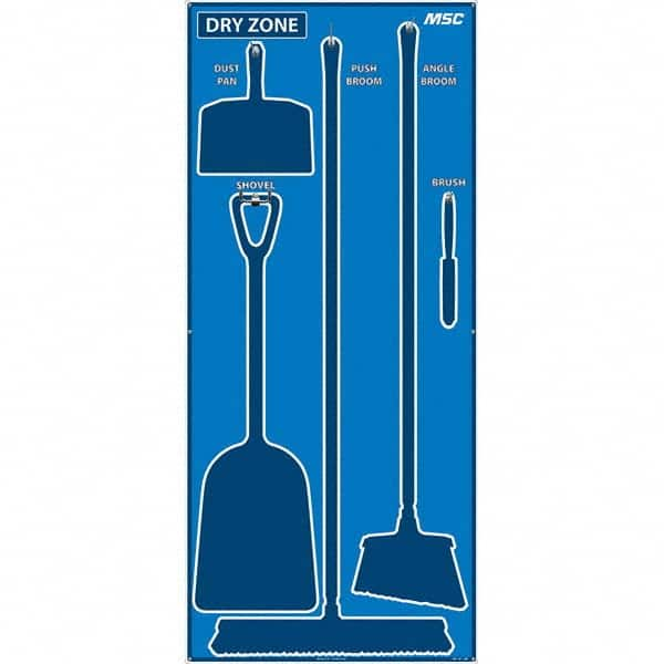 NMC - 30 x 68" Aluminum Composite Panel Shadow Board - All Tool & Supply