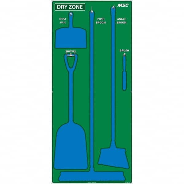 NMC - 30 x 68" Aluminum Shadow Board - All Tool & Supply