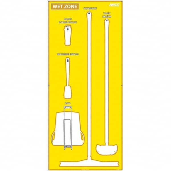 NMC - 30 x 68" Aluminum Shadow Board - All Tool & Supply