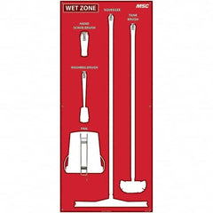 NMC - 30 x 68" Acrylic Shadow Board - All Tool & Supply