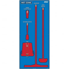 NMC - 30 x 68" Acrylic Shadow Board - All Tool & Supply