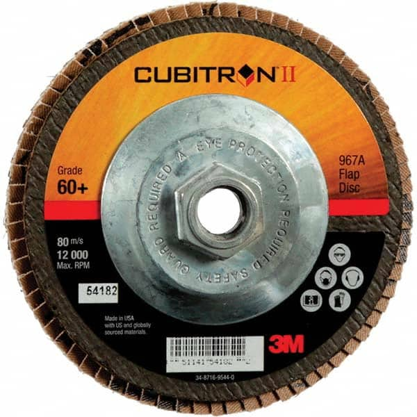 3M - Flap Discs Abrasive Type: Coated Flap Disc Type: Type 27 - All Tool & Supply