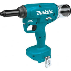 Makita - Cordless Riveters Fastener Type: Cordless Electric Riveter Closed End Rivet Capacity: All up to 3/16 - All Tool & Supply