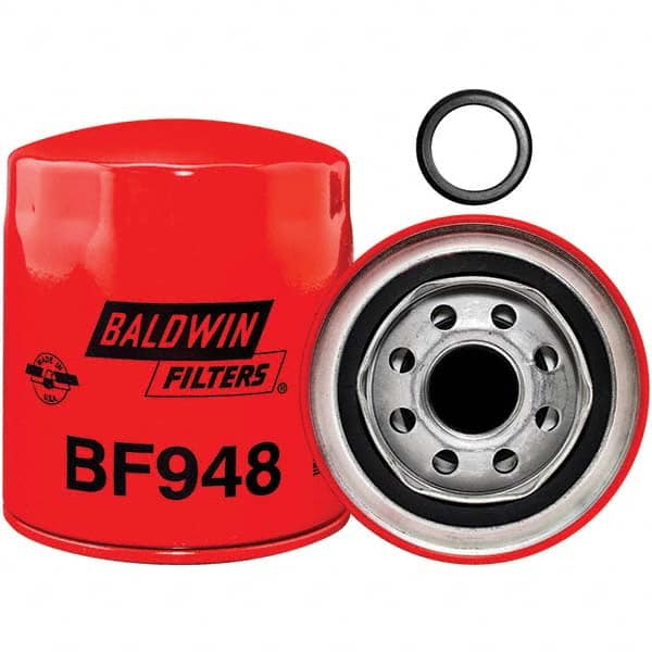 Baldwin Filters - 1 Thread 4-3/8" OAL x 3-11/16" OD Automotive Fuel Filter - All Tool & Supply