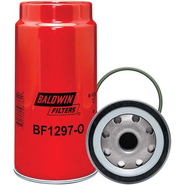 Baldwin Filters - 1 Thread 9-3/32" OAL x 4-9/32" OD Automotive Fuel Filter - All Tool & Supply