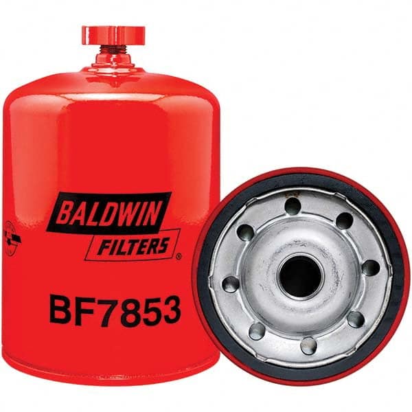 Baldwin Filters - 7/8 Thread 6-11/16" OAL x 4-1/4" OD Automotive Fuel Filter - All Tool & Supply