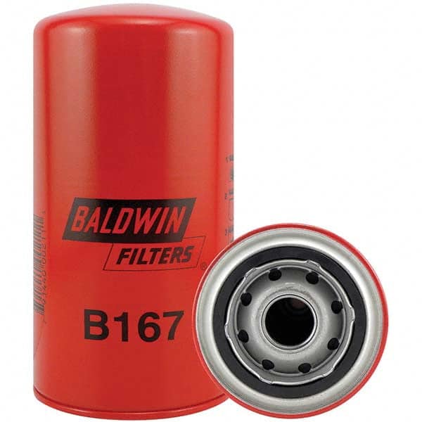 Baldwin Filters - 1 Thread 7-1/8" OAL x 3-11/16" OD Automotive Oil Filter - All Tool & Supply