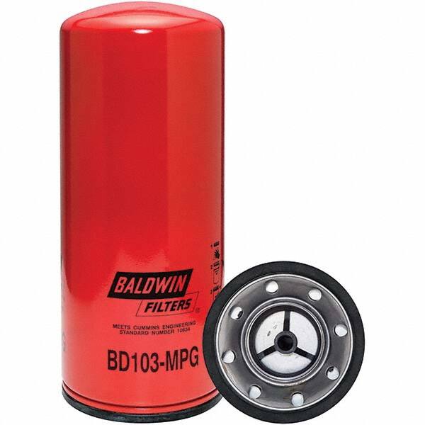 Baldwin Filters - 2-1/4 Thread 11-13/32" OAL x 4-21/32" OD Automotive Oil Filter - All Tool & Supply