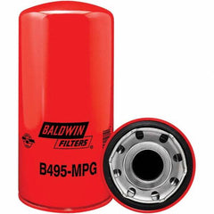 Baldwin Filters - 1-5/8 Thread 9-15/16" OAL x 4-21/32" OD Automotive Oil Filter - All Tool & Supply