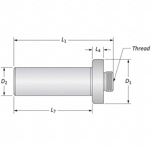 Allied Machine and Engineering - Boring Head Arbors, Shanks & Adapters Shank Type: Straight Shank Mount Type: Threaded Mount - All Tool & Supply