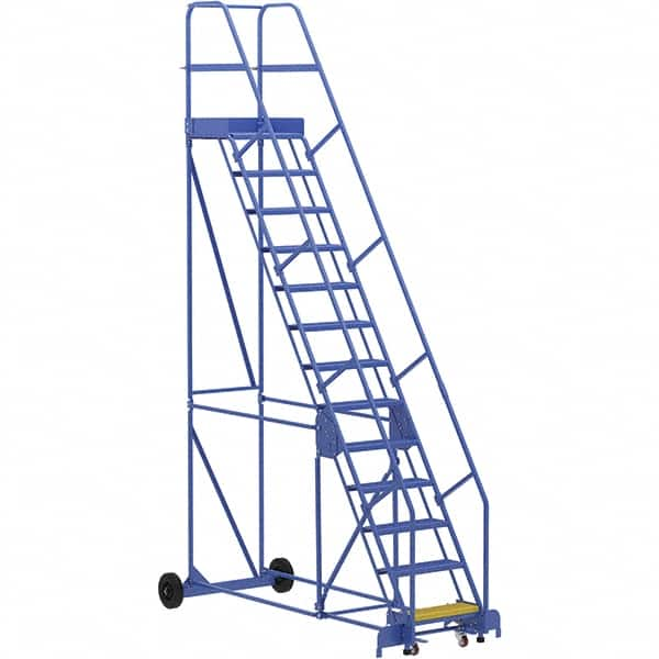 Vestil - 166" High 350 Lb Capacity 13 Step Ladder - All Tool & Supply