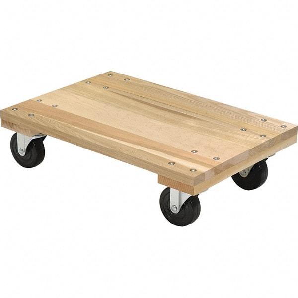 Vestil - 1,200 Lb Capacity Hardwood Dolly - 24" Long x 16" Wide - All Tool & Supply