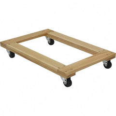 Vestil - 900 Lb Capacity Hardwood Dolly - 36" Long x 24" Wide - All Tool & Supply