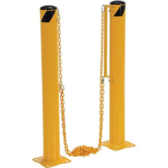 Vestil - 127' Long Steel Bollard - Yellow - All Tool & Supply