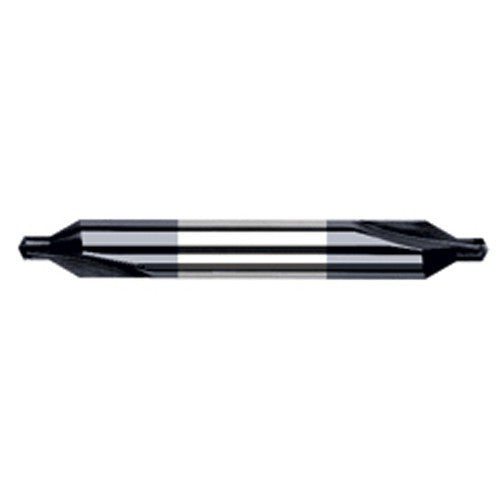 ‎#0 × 1-1/2″ OAL 60 Degree Carbide Combined Drill and Countersink AlTiN