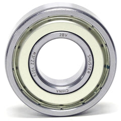 Shuster - R6-X06-ZZ, 3/8" Bore Diam, 29/32" OD, Double Shield Deep Groove Radial Ball Bearing - Exact Industrial Supply