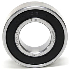 Shuster - SS6211 2RS, 55mm Bore Diam, 100mm OD, Double Seal Deep Groove Radial Ball Bearing - Exact Industrial Supply