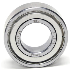 Shuster - SS6206 ZZ, 30mm Bore Diam, 62mm OD, Double Shield Deep Groove Radial Ball Bearing - Exact Industrial Supply