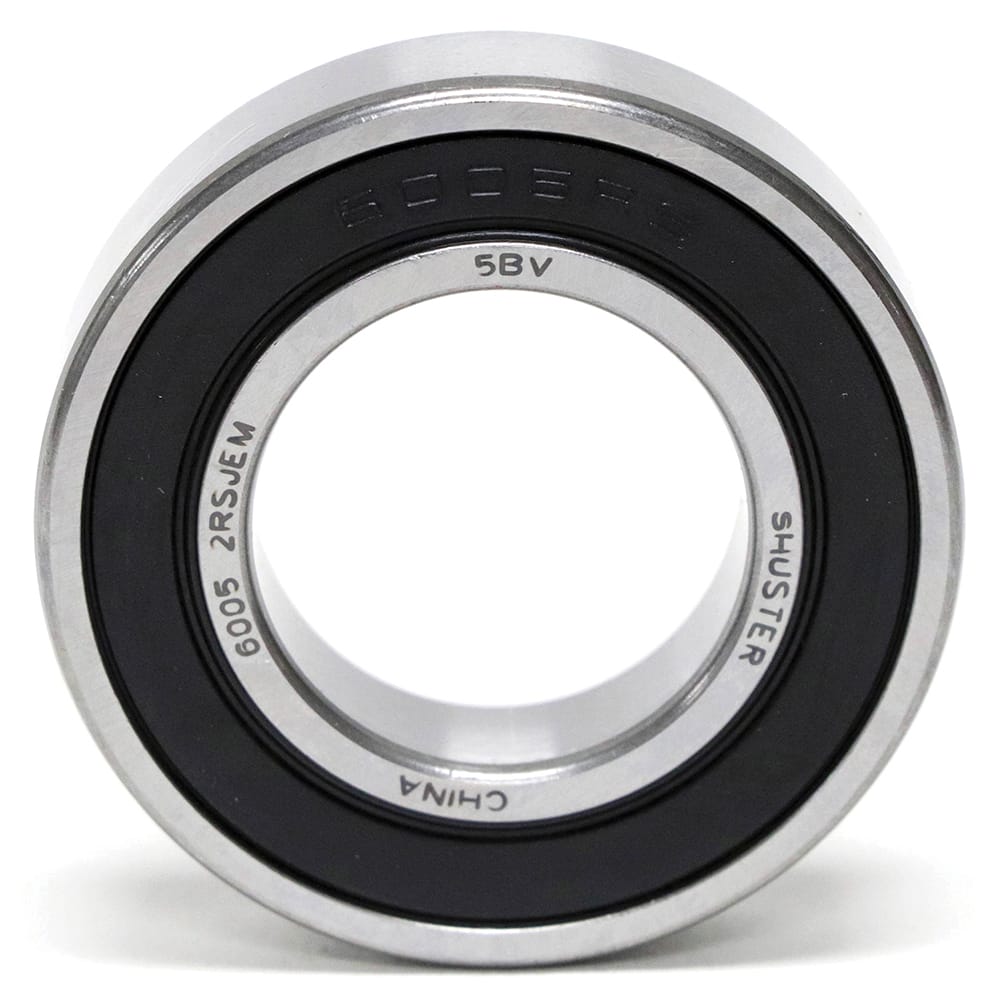 Shuster - 6015 2RS JEM, 75mm Bore Diam, 115mm OD, Double Seal Deep Groove Radial Ball Bearing - Exact Industrial Supply