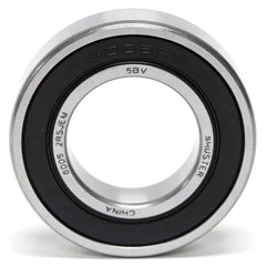 Shuster - 626 2RS JEM BULK, 6mm Bore Diam, 19mm OD, Double Seal Deep Groove Radial Ball Bearing - Exact Industrial Supply