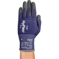 Ansell - Cut & Puncture Resistant Gloves; Type: Cut Resistant ; ANSI/ISEA Cut Resistance Level: A3 ; Coated Area: Palm & Fingers ; Coating Material: Nitrile ; Men's Size: 8 ; Hand: Pair - Exact Industrial Supply