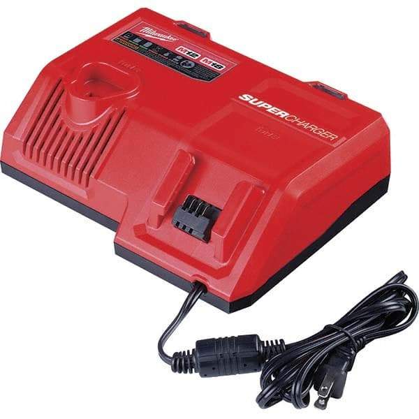 Milwaukee Tool - Power Tool Chargers Voltage: 18; 12 Battery Chemistry: Lithium-Ion - All Tool & Supply