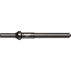 Mayhew - 7/16" Head Width, 6" OAL, Roll Pin Punch - Round Drive, Round Shank, Steel - All Tool & Supply