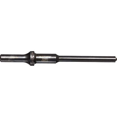 Mayhew - 5/16" Head Width, 6" OAL, Roll Pin Punch - Round Drive, Round Shank, Steel - All Tool & Supply