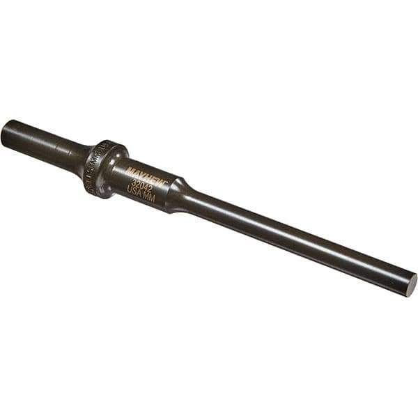 Mayhew - 5/16" Head Width, 6" OAL, Roll Pin Punch - Round Drive, Round Shank, Steel - All Tool & Supply