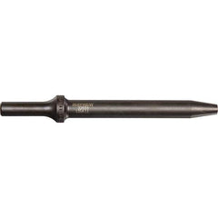 Mayhew - 1/8" Head Width, 6" OAL, Rivet Cutter Chisel - Round Drive, Round Shank, Steel - All Tool & Supply