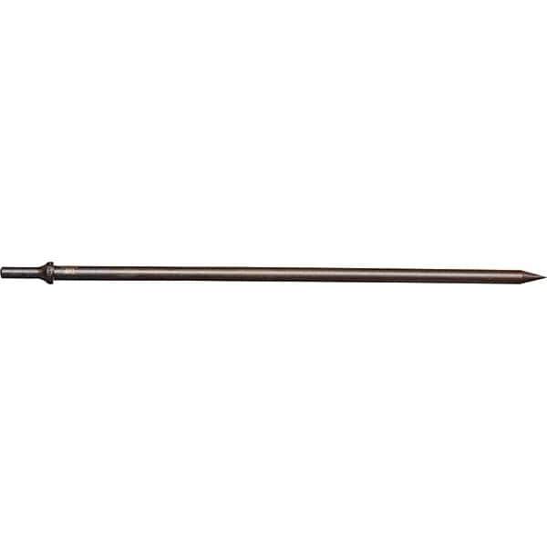 Mayhew - 18" OAL, Tapered Punch Chisel - Round Drive, Round Shank, Steel - All Tool & Supply