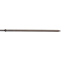 Mayhew - 18" OAL, Tapered Punch Chisel - Round Drive, Round Shank, Steel - All Tool & Supply