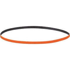 Dynabrade - 1/8" Wide x 24" OAL, 80 Grit, Ceramic Abrasive Belt - Ceramic, Coated, Y Weighted Cloth Backing, Wet/Dry - All Tool & Supply