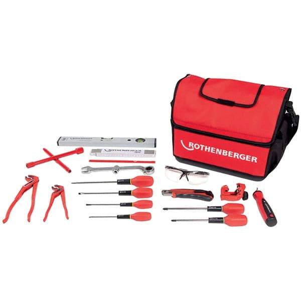 Rothenberger - Combination Hand Tool Sets Tool Type: Plumber's Tool Set Number of Pieces: 13 - All Tool & Supply