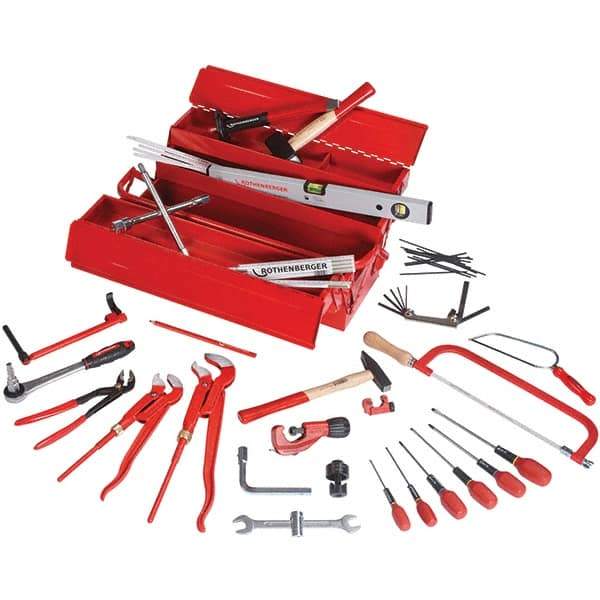 Rothenberger - Combination Hand Tool Sets Tool Type: Plumber's Tool Set Number of Pieces: 50 - All Tool & Supply