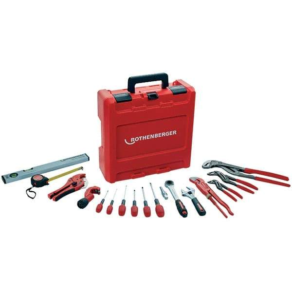 Rothenberger - Combination Hand Tool Sets Tool Type: Plumber's Tool Set Number of Pieces: 18 - All Tool & Supply