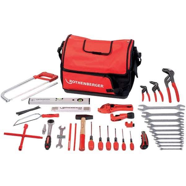 Rothenberger - Combination Hand Tool Sets Tool Type: Plumber's Tool Set Number of Pieces: 57 - All Tool & Supply